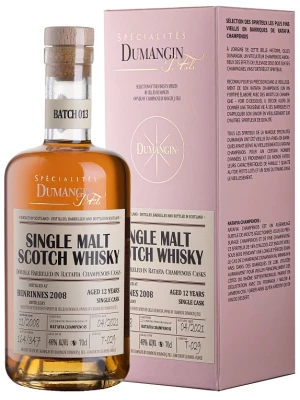 Виски Dumangin J. Fils, Batch 13 Benrinnes Single Malt Scotch Whisky 12 Years Old, gift box 2008 0.7 л
