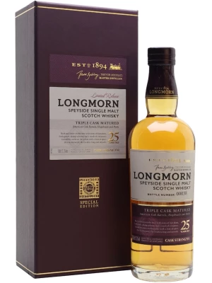 Виски Longmorn 25 Years Old (52,8%), gift box 0.7 л