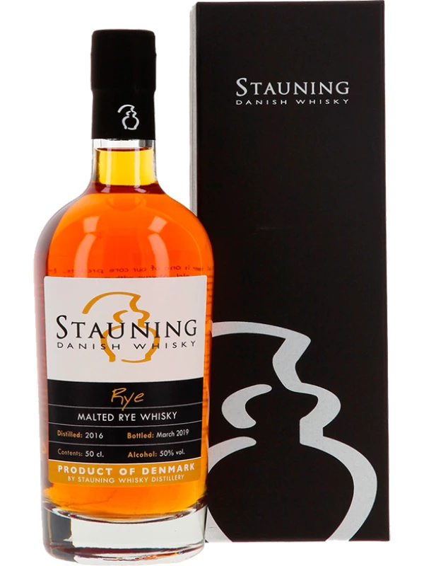 Stauning, Malted Rye Whisky, gift box