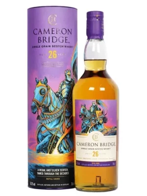 Виски Cameron Bridge 26 Year Old, Special Release 2022, tube 0.7 л