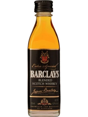 Виски Barclays Blended Scotch Whisky 0.05 л