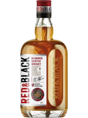 Виски Red & Black Blended Scotch Whisky 0.2 л