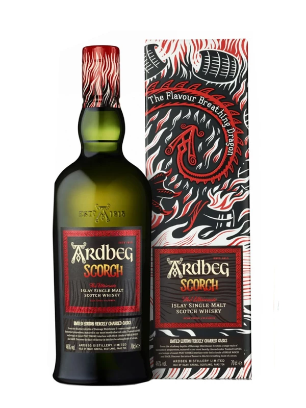 Ardbeg, Scorch Limited Edition, gift box