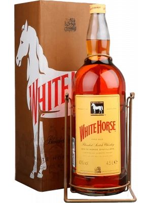Виски White Horse, with cradle, gift box 4.5 л