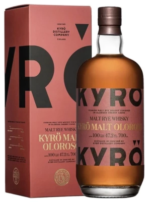 Виски Kyro Malt Oloroso Rye, gift box 0.7 л