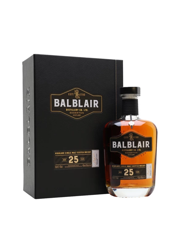 Balblair, 25 Years, gift box