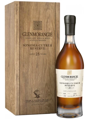 Виски Glenmorangie, Sonoma-Cutrer Reserve 25 Years Old, wooden box 0.7 л