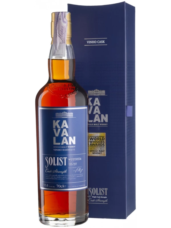 Kavalan, Solist Vinho Barrique (55,6%), gift box