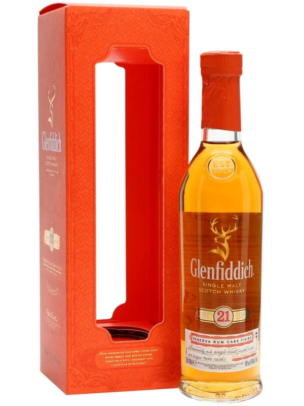 Glenfiddich 21 Years Old, gift box