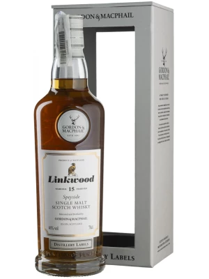 Виски Gordon & MacPhail, Linkwood Distillery Labels 15 Years Old, gift box 0.7 л