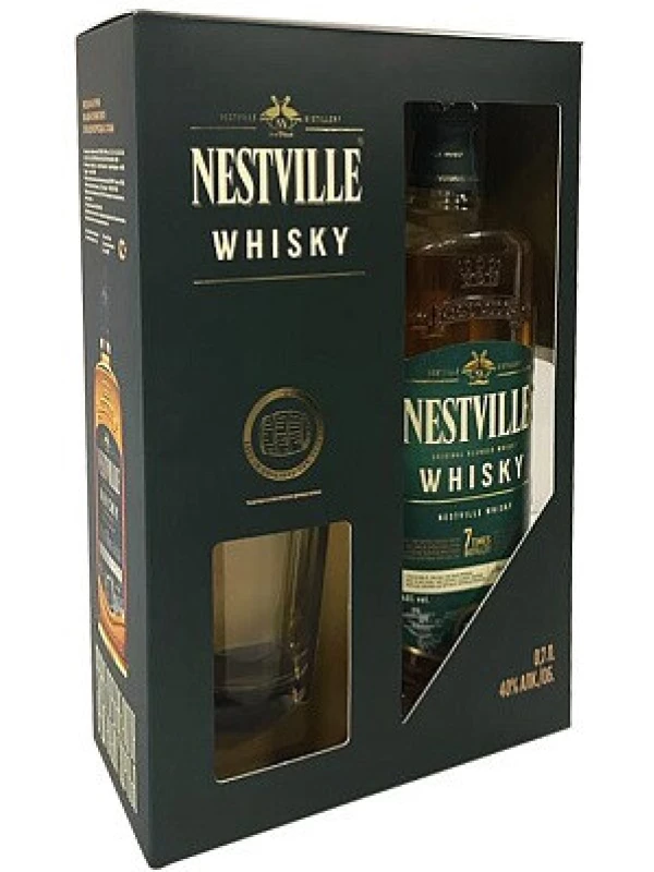 Nestville Blended, gift box with glass
