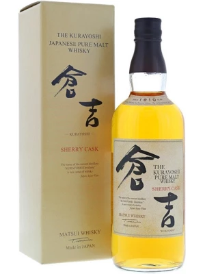 Виски The Kurayoshi Pure Malt Sherry Cask, gift box 0.7 л