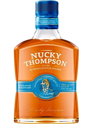 Виски Nucky Thompson Blended Scotch Whisky, flask 0.25 л
