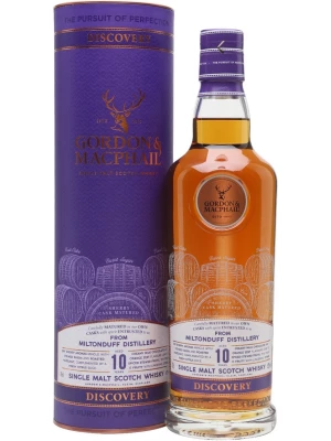 Виски Gordon & MacPhail, Discovery Miltonduff 10 Years Old, in tube 0.7 л