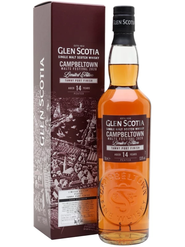 Glen Scotia 14 Years Old Tawny Port Finish, gift box