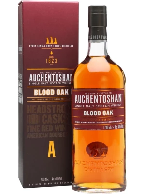 Виски Auchentoshan Blood Oak, gift box 0.7 л