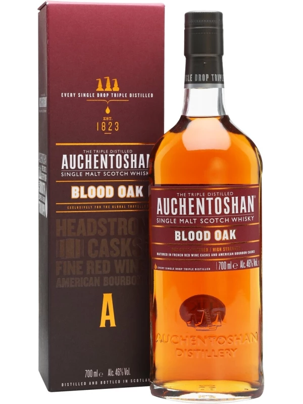 Auchentoshan Blood Oak, gift box