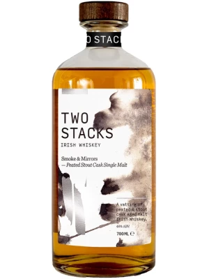 Виски Two Stacks Smoke & Mirrors - Peated Stout Cask Single Malt 0.7 л