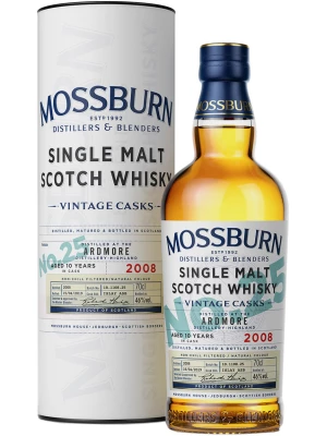 Виски Mossburn, Vintage Casks No.25 Ardmore, 2008, in tube 0.7 л