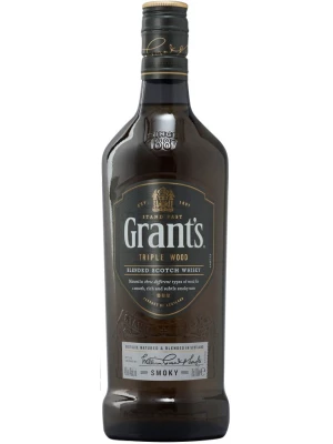 Виски Grant's Triple Wood Smoky 0.7 л
