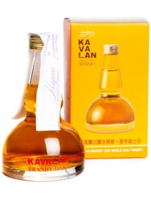 Виски Kavalan Brandy Oak, gift box 0.05 л