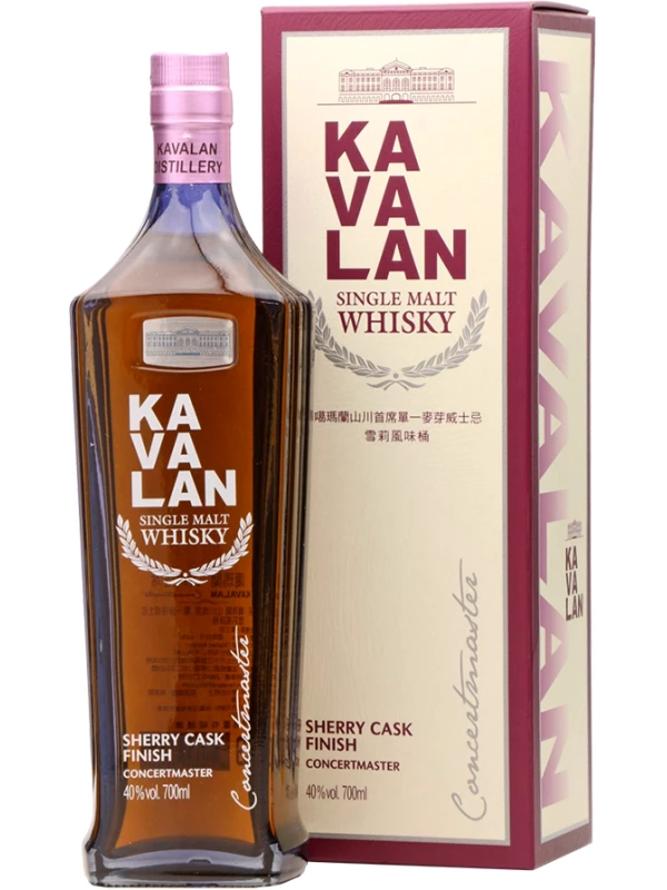 Kavalan, Concertmaster Sherry Cask Finish, gift box