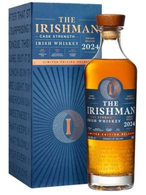 Виски The Irishman Cask Strength Vintage Release, gift box 2024 0.7 л