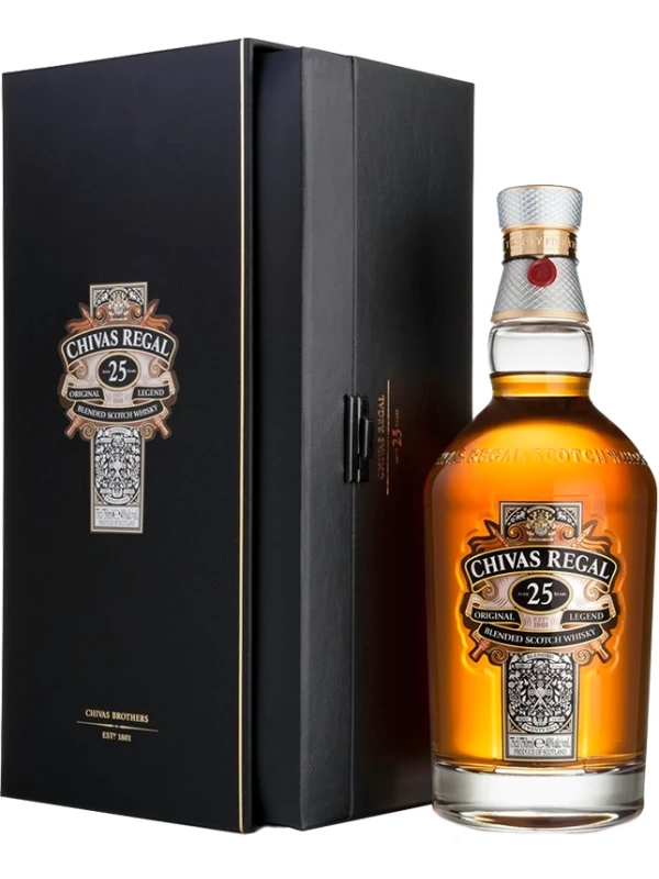 Chivas Regal 25 years old, with box