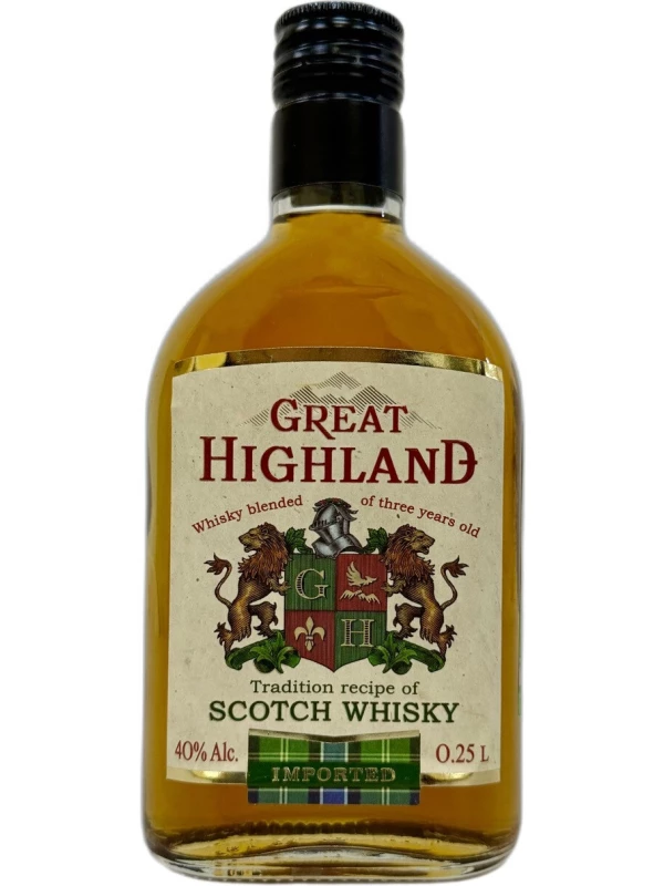 Great Highland Blended 3 Years Old
