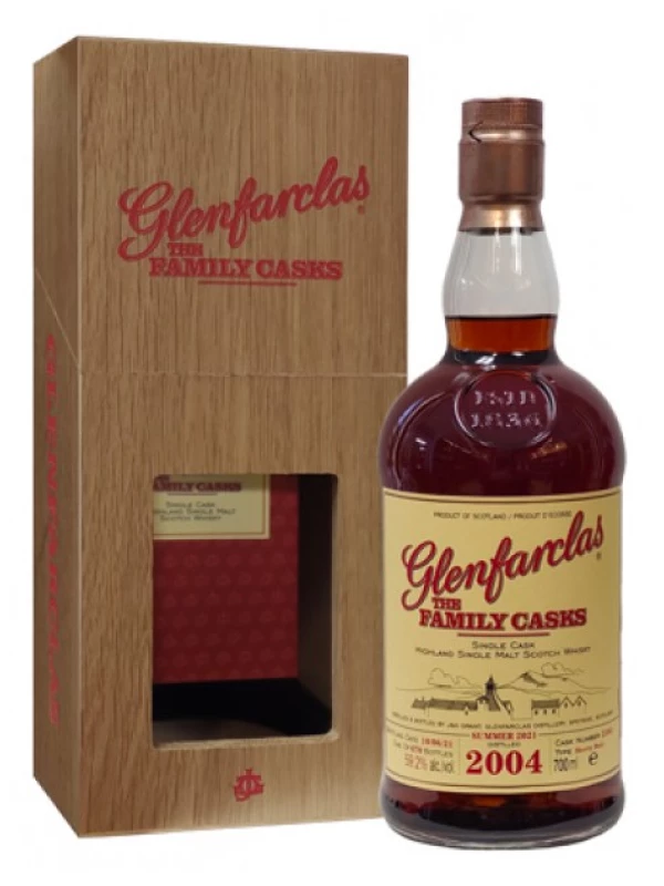 Glenfarclas 2004 Family Casks (59,2%), wooden box