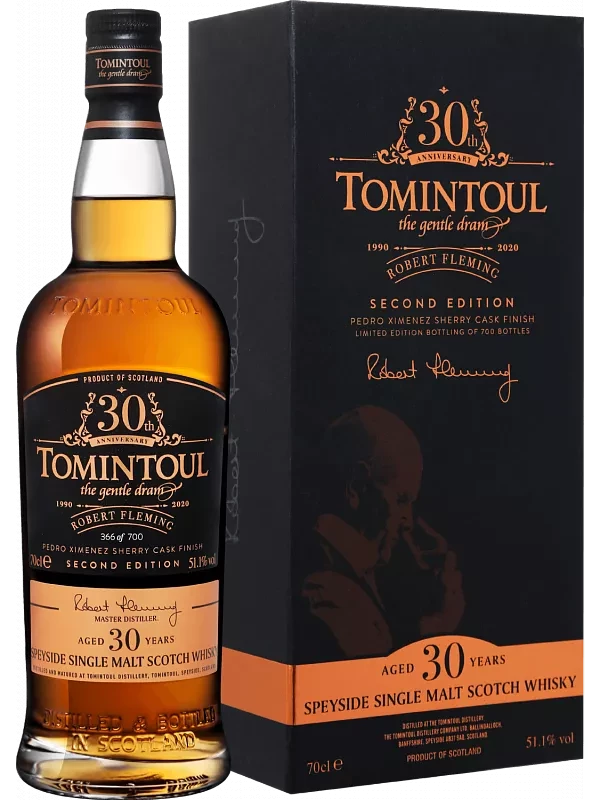 Tomintoul Robert Fleming Pedro Ximenez 30 Years Old, gift box