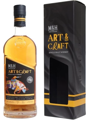 Виски M&H, Art&Craft Tokaji Dessert Wine Casks, gift box 0.7 л