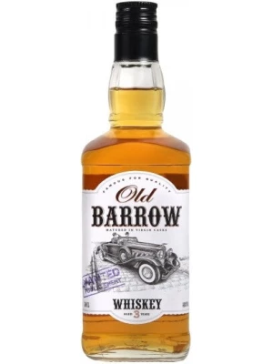 Виски Old Barrow 3 Years 0.5 л