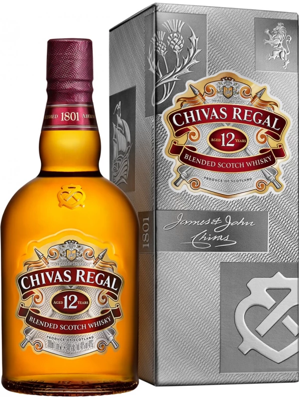 Chivas Regal 12 years old, with box