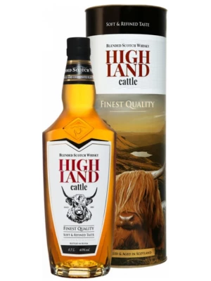Виски Highland Cattle Blended, in tube 0.7 л