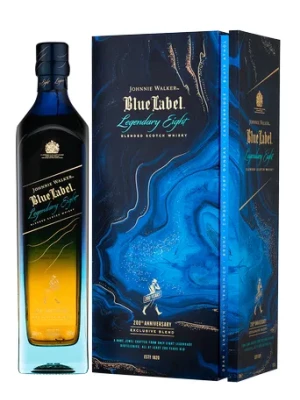 Виски Johnnie Walker Blue Label Legendary Eight, gift box 0.7 л