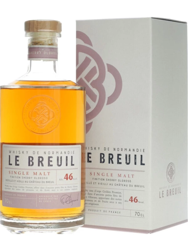 Le Breuil Single Malt Finiton Sherry Oloroso, gift box