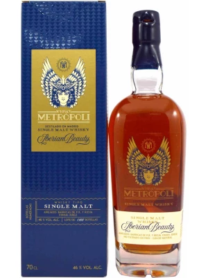 Виски Metropoli Iberian Beauty Single Malt, gift box 0.7 л