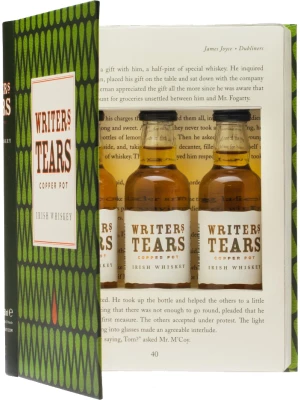 Виски Hot Irishman, Writers Tears, gift set Book 0.05 л