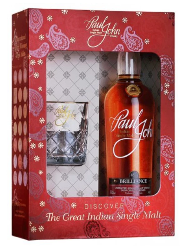 Paul Johm Brilliance, gift box with glass