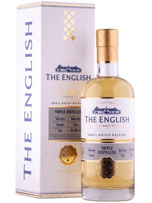 Виски English Whisky, Small Batch Release Triple Distilled, gift box 0.7 л