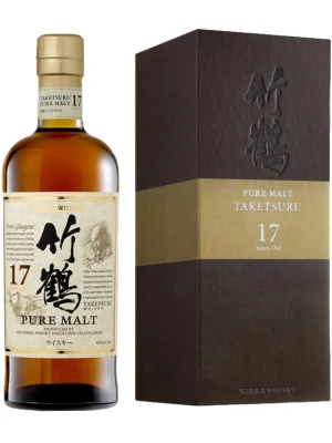 Виски Nikka, Taketsuru Pure Malt 17 Years Old, wooden box 0.7 л