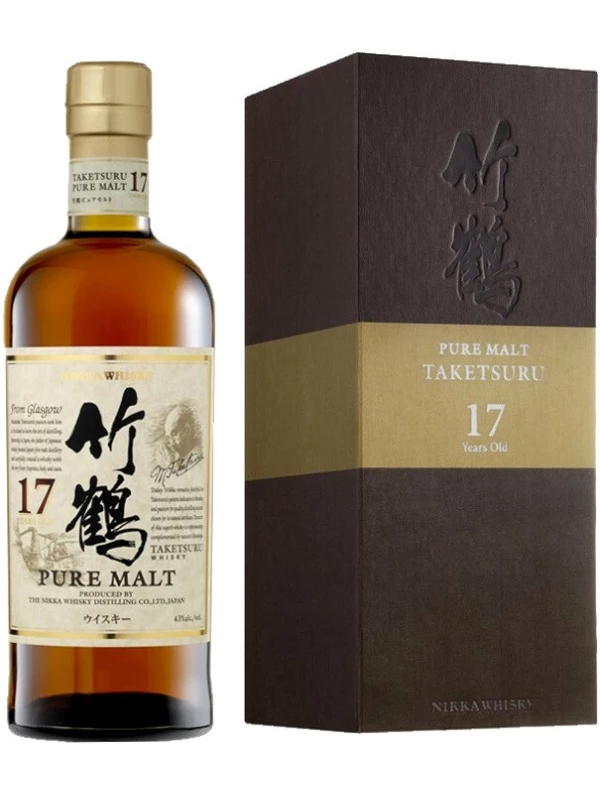 Nikka, Taketsuru Pure Malt 17 Years Old, wooden box
