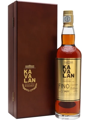 Виски Kavalan, Solist Fino Sherry Cask (56,3%), wooden box 0.7 л