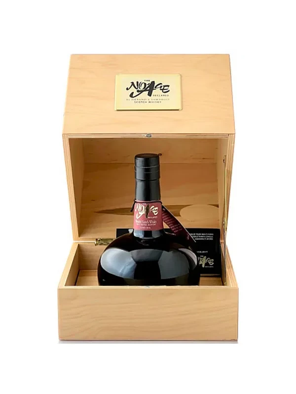 No Age Declared Blended Malt Scotch Cuvee, woden box