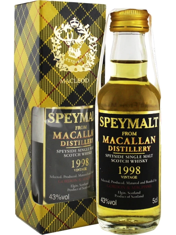 Speymalt from Macallan, 1998, gift box