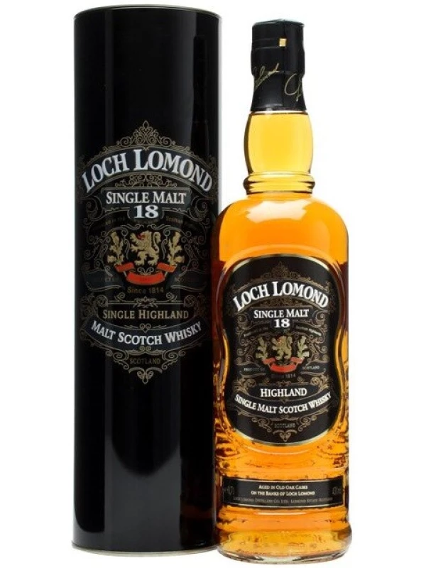 Loch Lomond 18 Years Old, gift tube