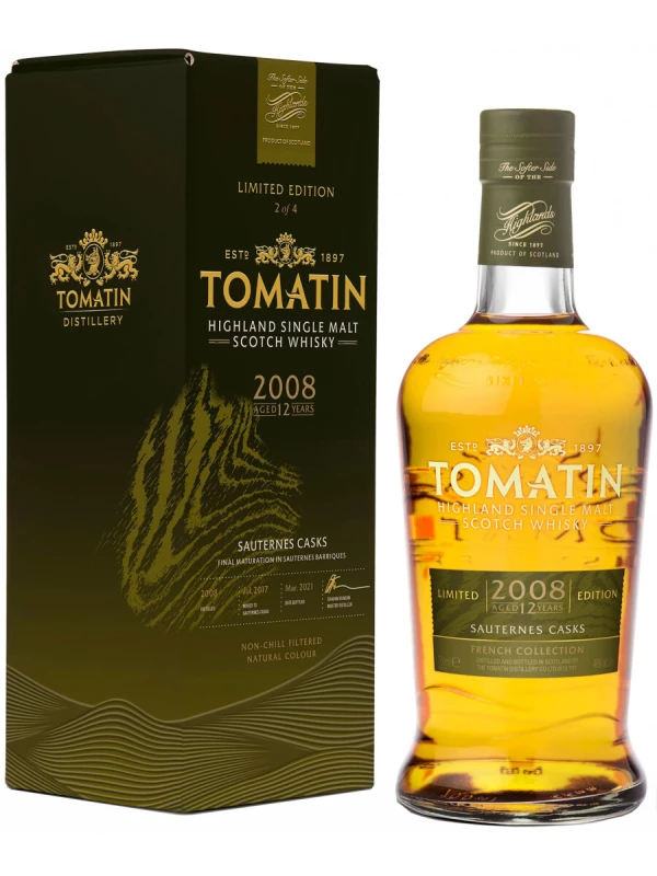Tomatin, Limited Edition French Collection, Sauternes Casks, gift box