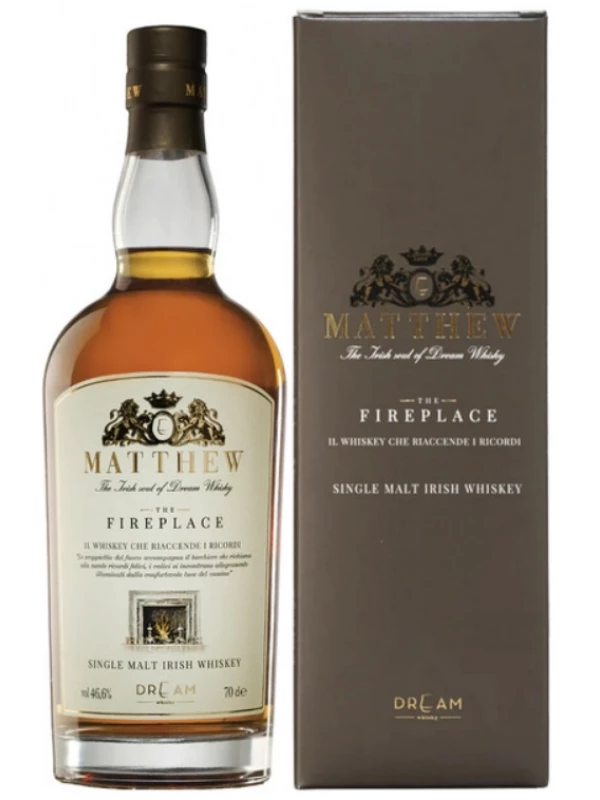 Dream Whiskey, Matthew The Fireplace, gift box