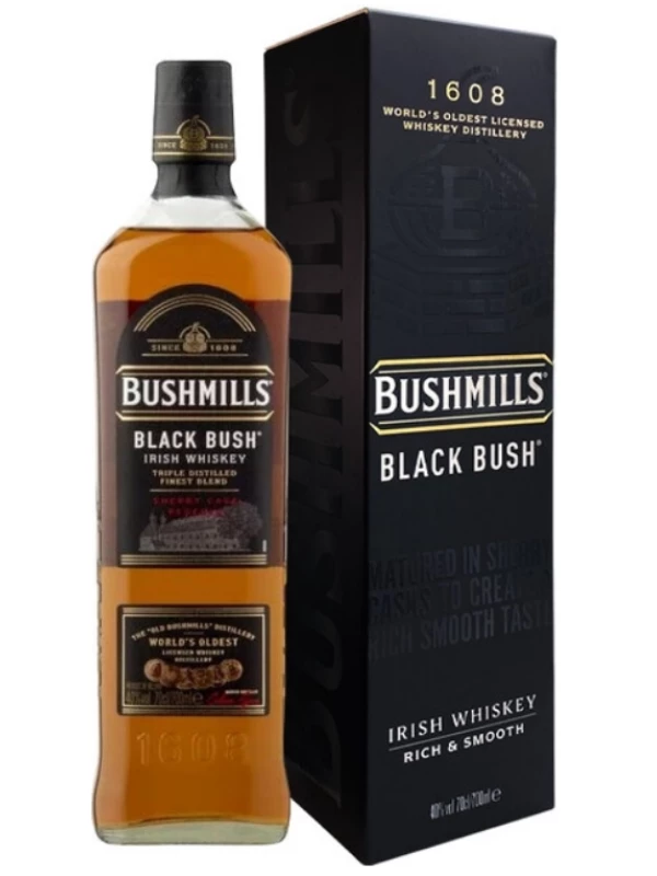 Bushmills Black Bush, with box